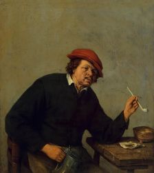 Smoker, 1655. Creator: Adriaen van Ostade