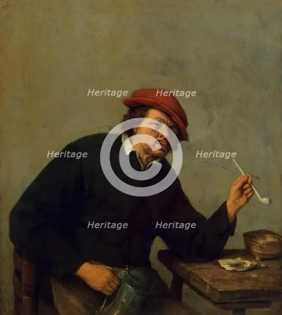 Smoker, 1655. Creator: Adriaen van Ostade.