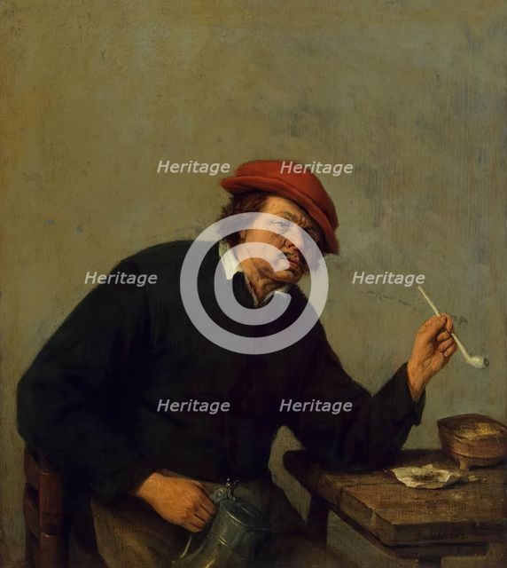 Smoker, 1655. Creator: Adriaen van Ostade.