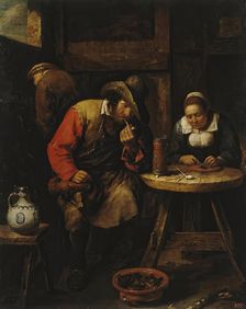Smoker, 1658. Creator: Gillis van Tilborgh the Younger