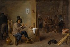 Smoker at an Inn, c1659. Creator: David Teniers II
