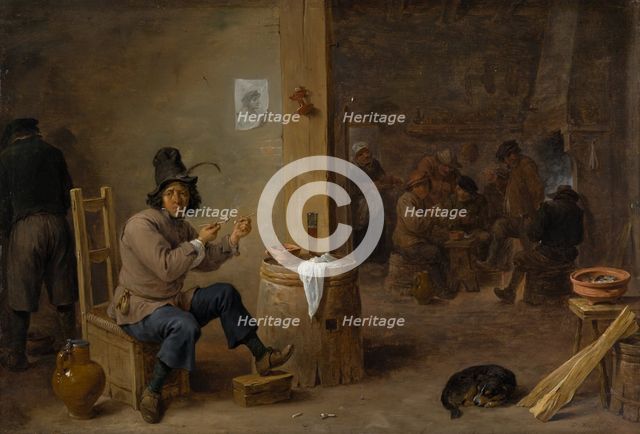 Smoker at an Inn, c1659. DELETE - DUPE see 1380000916 Creator: David Teniers II.