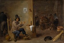 Smoker at an Inn, c1659. DELETE - DUPE see 1380000916 Creator: David Teniers II