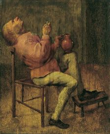 Smoker, unknown date. Creator: Brouwer, Adriaen (follower of)