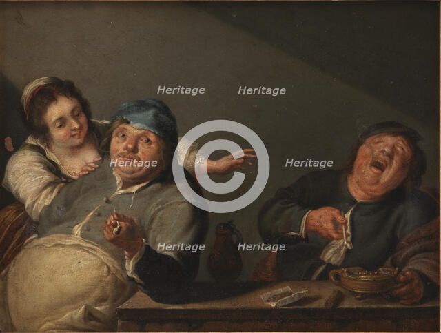 Smokers, 1621-1654. Creator: Joos van Craesbeeck.