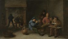 Smokers, 1633. Creator: David Teniers II