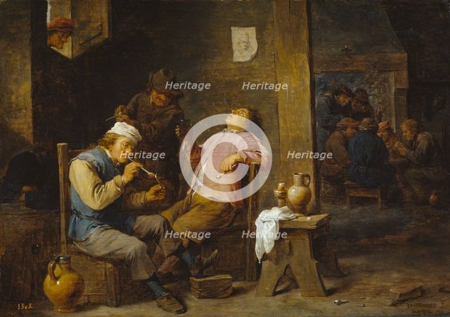 Smokers and Drinkers, 1652. Creator: David Teniers II.