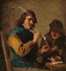 Smokers, between 1631 and 1640. Creator: David Teniers II
