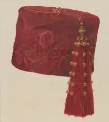 Smoking Cap, 1935/1942. Creator: Alvin Shiren