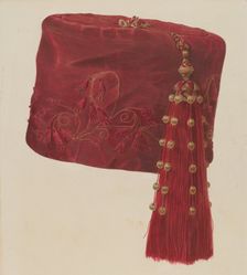 Smoking Cap, 1935/1942. Creator: Alvin Shiren