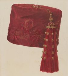 Smoking Cap, 1935/1942. Creator: Alvin Shiren