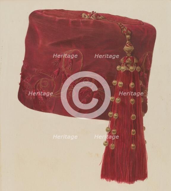 Smoking Cap, 1935/1942. Creator: Alvin Shiren.