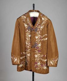 Smoking jacket, probably Japanese, 1870-79. Creator: Unknown