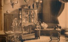Smoking room at the Cuban Embassy in Brussels, Belgium, 1927. Creator: Unknown