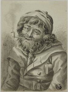 Smoking Sea Captain, n.d. Creator: Unknown