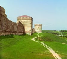 Smolensk: Fortress wall, 1912. Creator: Sergey Mikhaylovich Prokudin-Gorsky