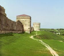 Smolensk: Fortress wall, 1912. Creator: Sergey Mikhaylovich Prokudin-Gorsky