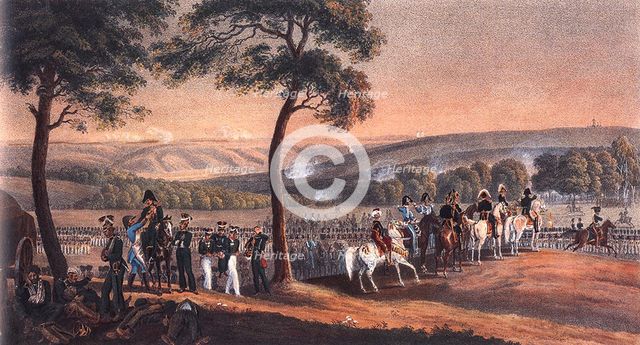 Smolensk on August 16, 1812, 1830s. Artist: Faber du Faur, Christian Wilhelm, von (1780-1857)