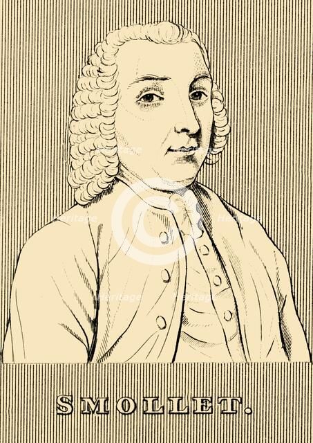 'Smollet', (1721-1771), 1830. Creator: Unknown.
