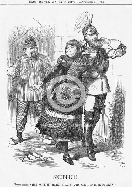 'Snubbed!', 1883. Creator: Joseph Swain.