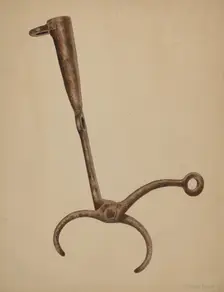 Snubber for Bull, c. 1942. Creator: William Frank