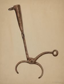 Snubber for Bull, c. 1942. Creator: William Frank
