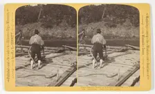 Snubbing. Clear that line, quick, 1886. Creator: Henry Hamilton Bennett
