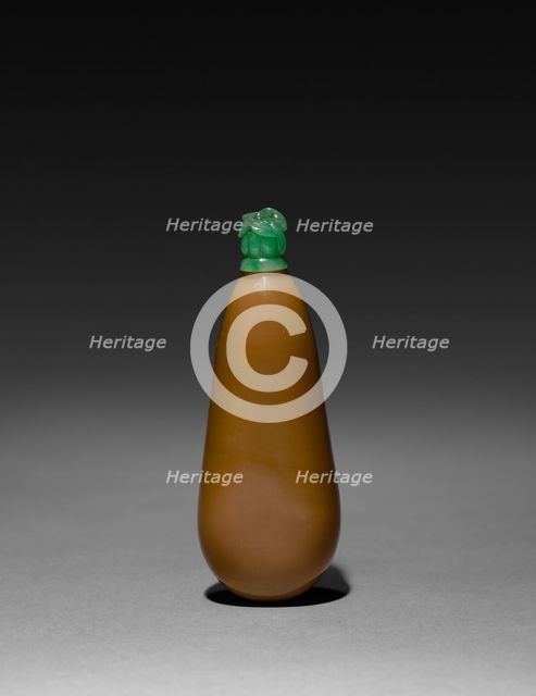 Snuff Bottle, 1644-1911. Creator: Unknown.