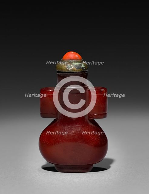 Snuff Bottle, 1644-1911. Creator: Unknown.