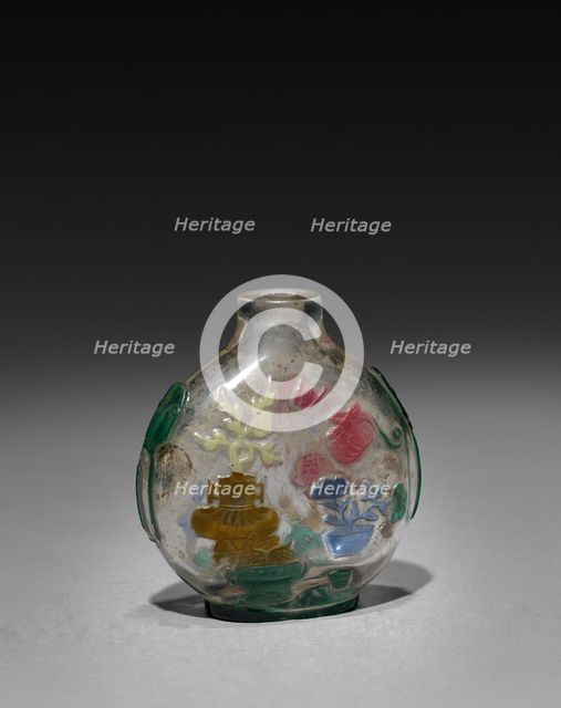Snuff Bottle, 1644-1912. Creator: Unknown.