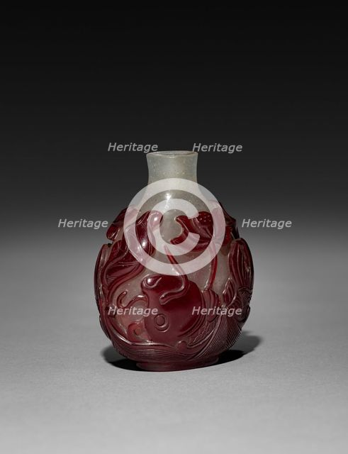 Snuff Bottle, 1644-1912. Creator: Unknown.