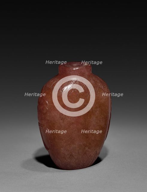 Snuff Bottle, 1644-1912. Creator: Unknown.
