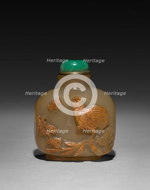 Snuff Bottle, 1644-1912. Creator: Unknown.