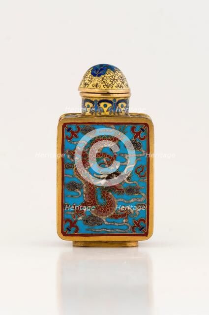Snuff bottle, 18th century. Creator: Unknown.