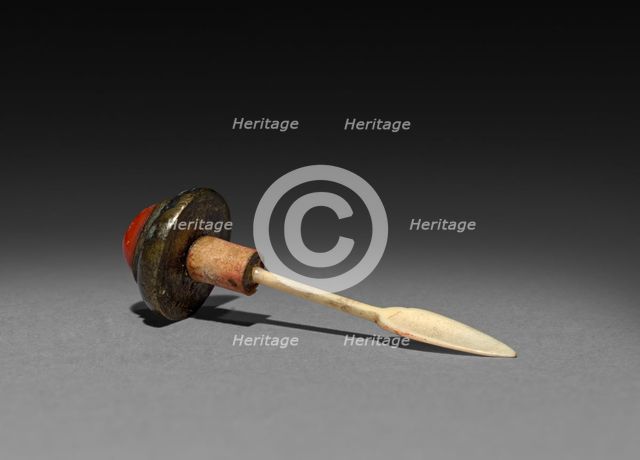 Snuff Bottle (stopper), 1644-1911. Creator: Unknown.