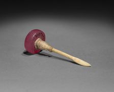 Snuff Bottle (stopper), 1644-1912. Creator: Unknown
