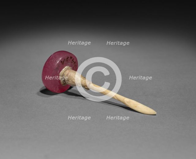 Snuff Bottle (stopper), 1644-1912. Creator: Unknown.