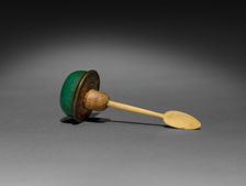 Snuff Bottle (stopper), 1644-1912. Creator: Unknown