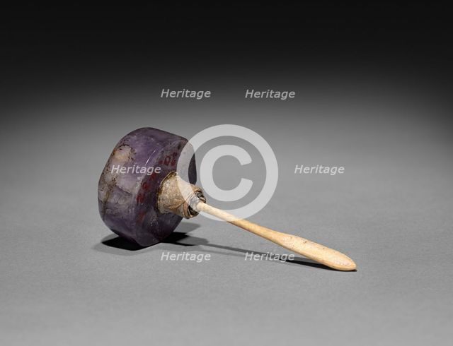 Snuff Bottle (stopper), 1644-1912. Creator: Unknown.