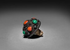 Snuff Bottle (stopper), 1644-1912. Creator: Unknown