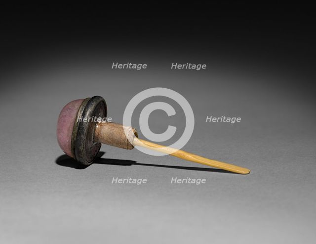 Snuff Bottle (stopper), 1644-1912. Creator: Unknown.