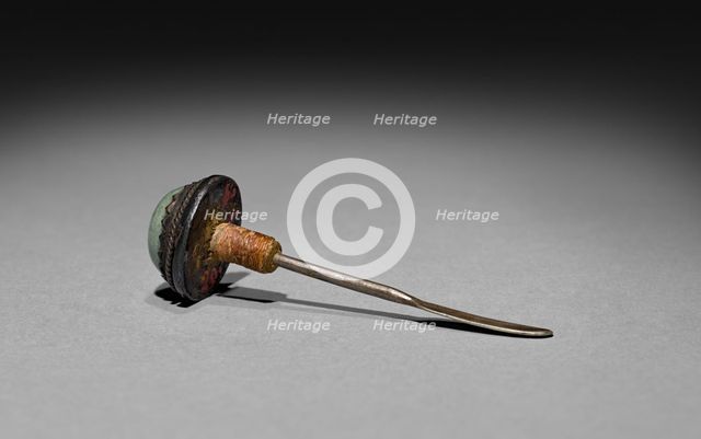 Snuff Bottle (stopper), 1644-1912. Creator: Unknown.