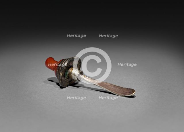 Snuff Bottle (stopper), 1644-1912. Creator: Unknown.
