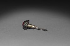 Snuff Bottle (stopper), 1644-1912. Creator: Unknown