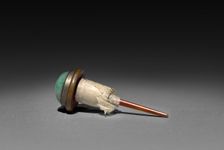 Snuff Bottle (stopper), 1644-1912. Creator: Unknown