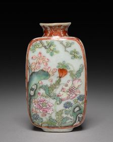 Snuff Bottle with Stopper, 1736-1795. Creator: Unknown