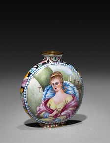 Snuff Bottle with Stopper, 1736-1795. Creator: Unknown
