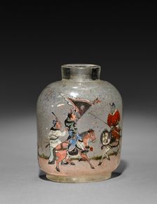 Snuff Bottle with Stopper, 1800s. Creator: Unknown