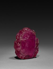 Snuff Bottle with Stopper, 1800s. Creator: Unknown