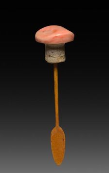 Snuff Bottle with Stopper (stopper), 1723-1735. Creator: Unknown